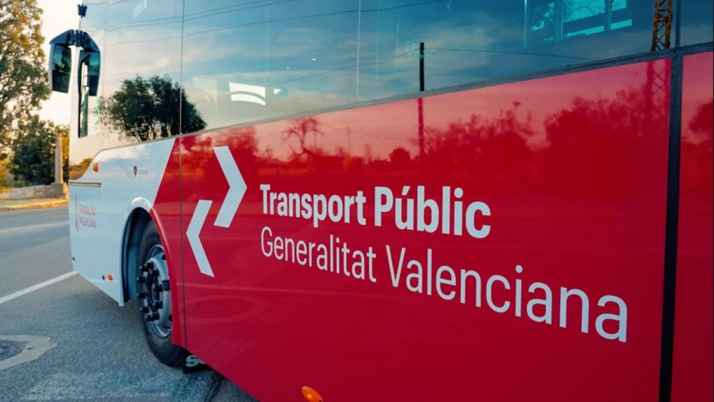 Autobús de transporte público de la Generalitat Valenciana Autobús de transporte público de la Generalitat Valenciana