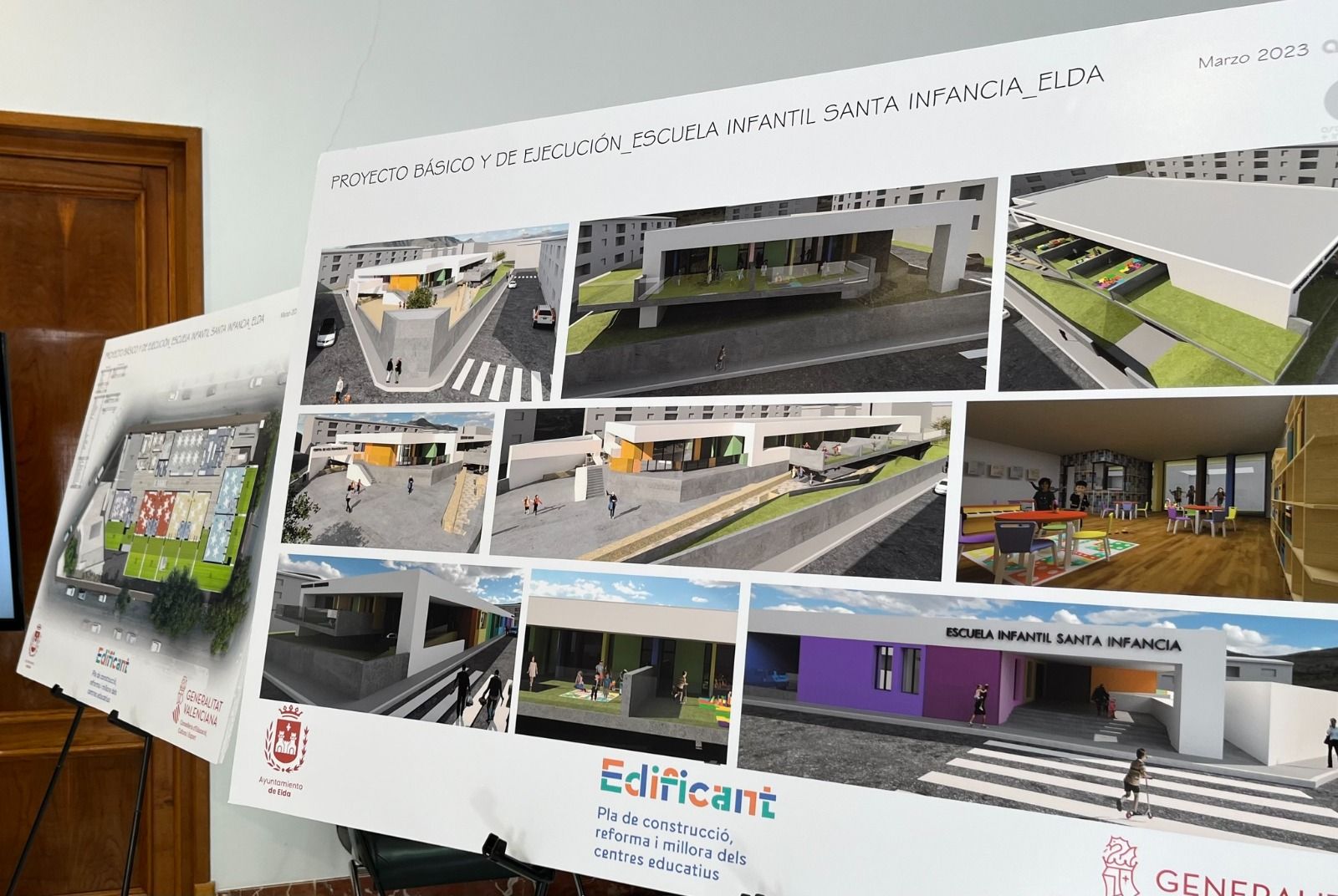 Proyecto de la escuela infantil Santa Infancia en Elda