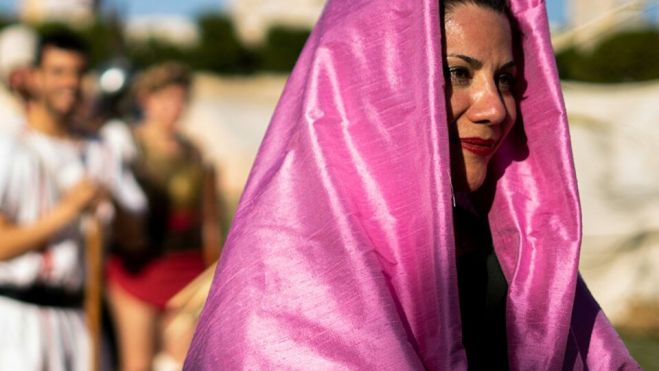 Recreació de l'època romana en el MARQ Recreació de l'època romana en el MARQ