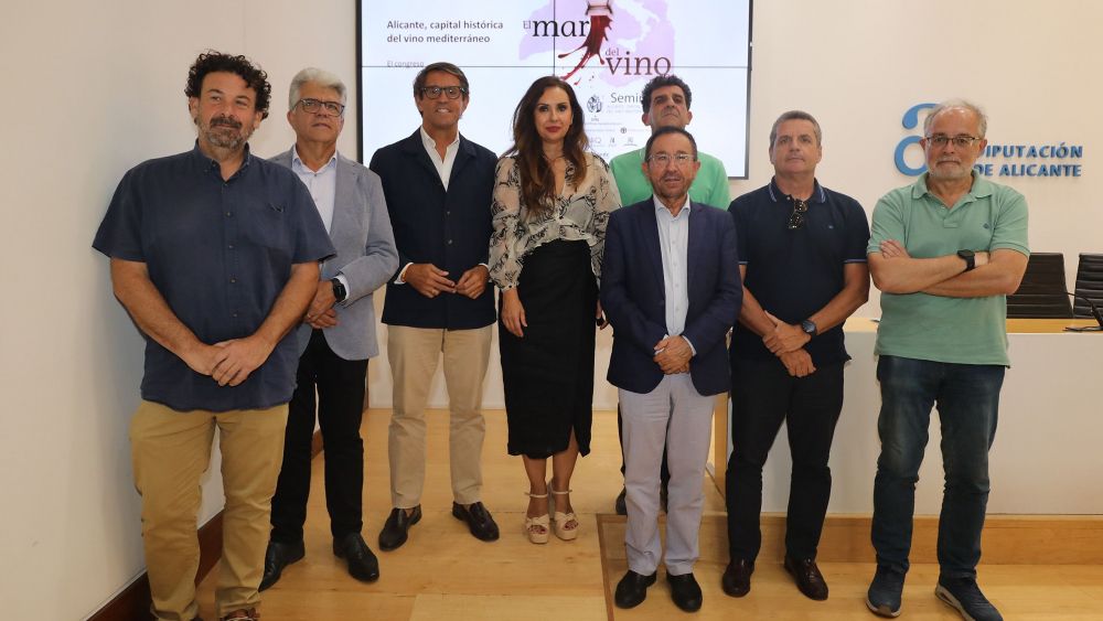 Presentació del congrés del vi a Alacant