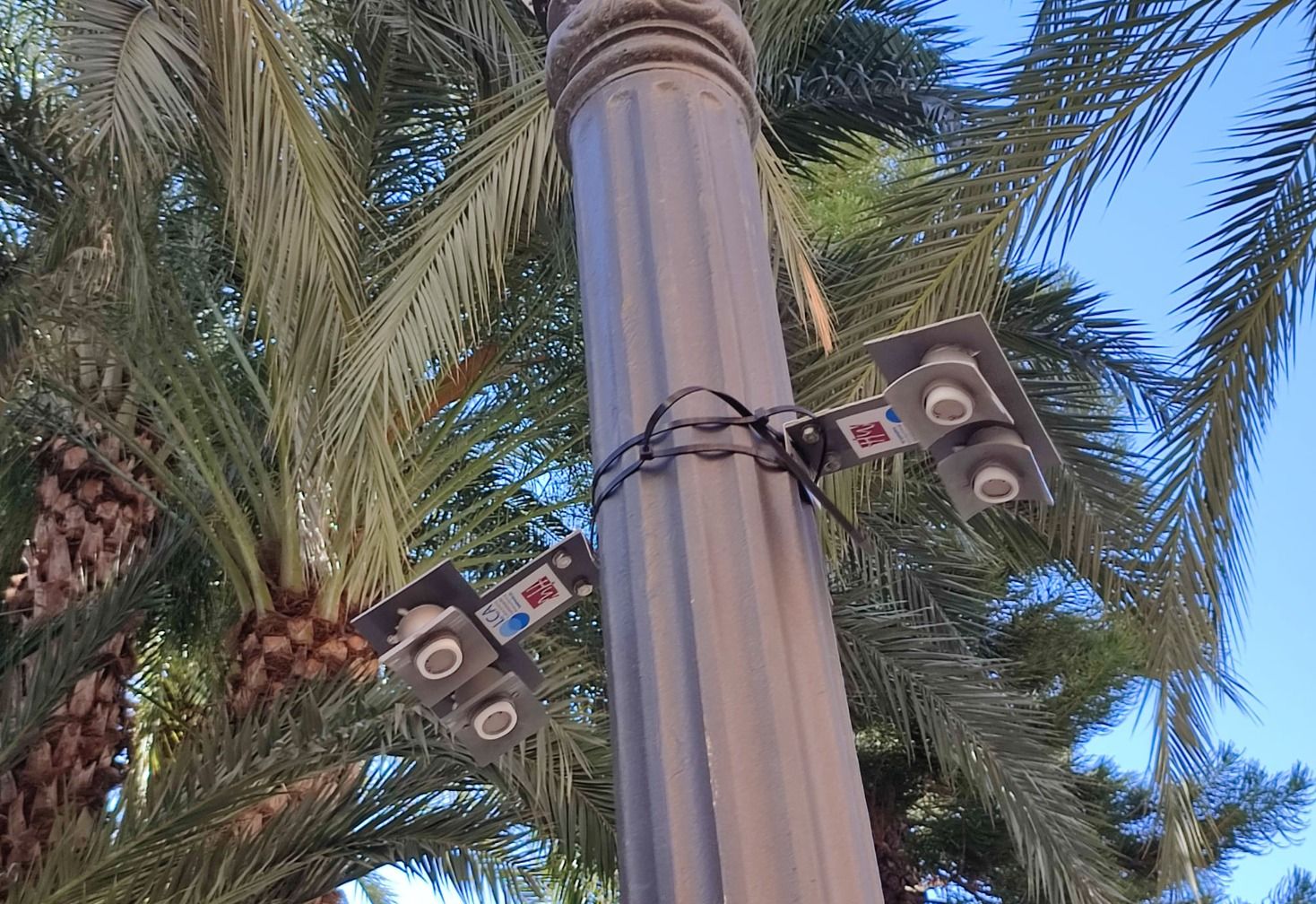 Punto de control de la calidad del aire en Elche
