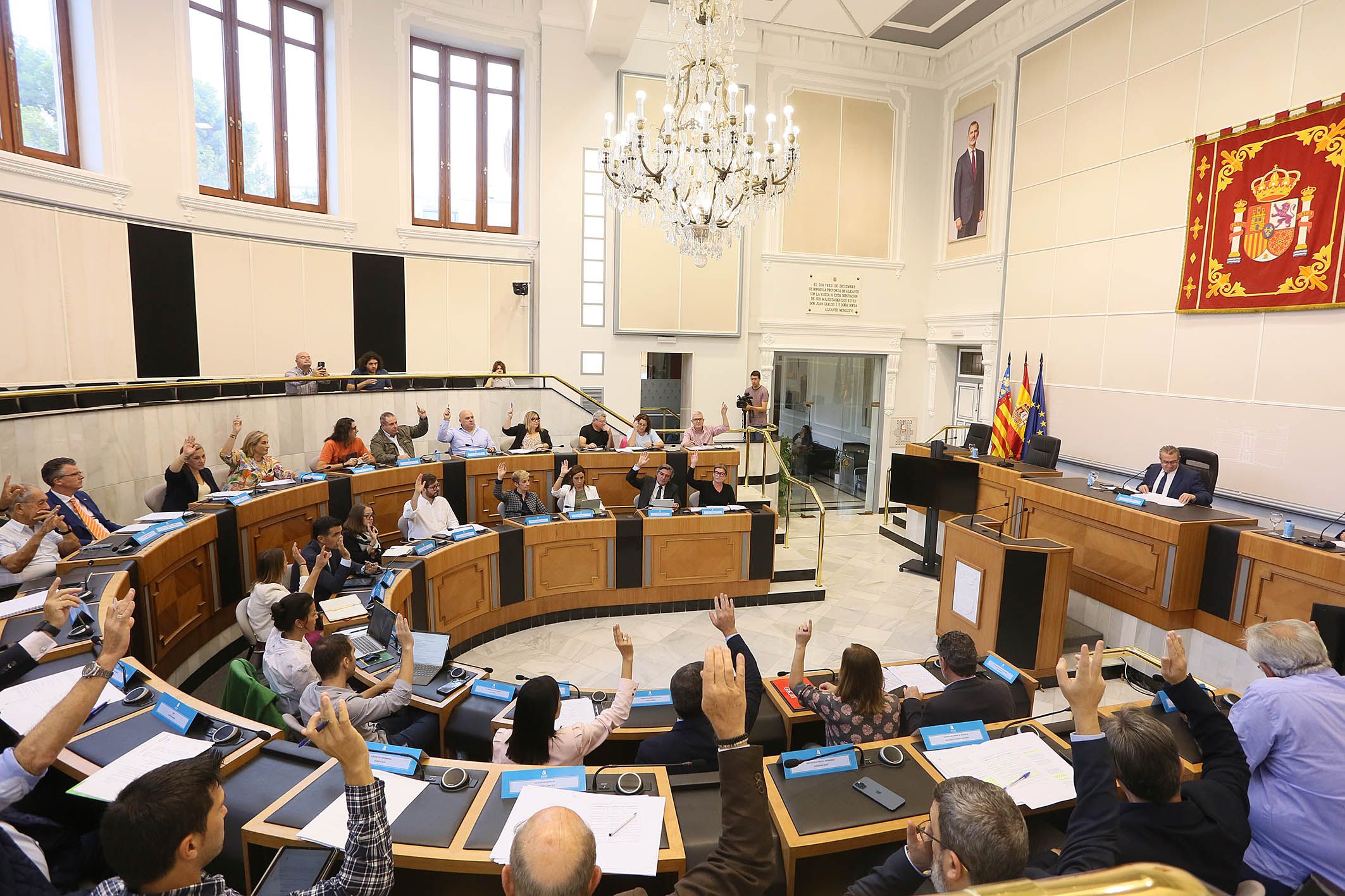Reunió del Consell Econòmic i Social de la Diputació d'Alacant