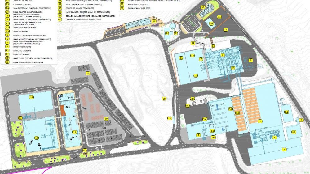 Pla del projecte de renovació del CETRA a Alacant