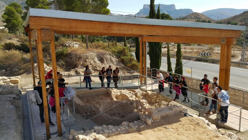 Yacimiento de El Monastil en Elda Yacimiento de El Monastil en Elda