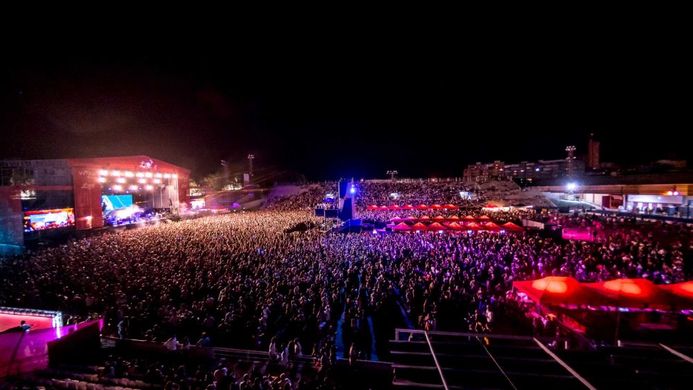 Recinto del Low festival en Benidorm