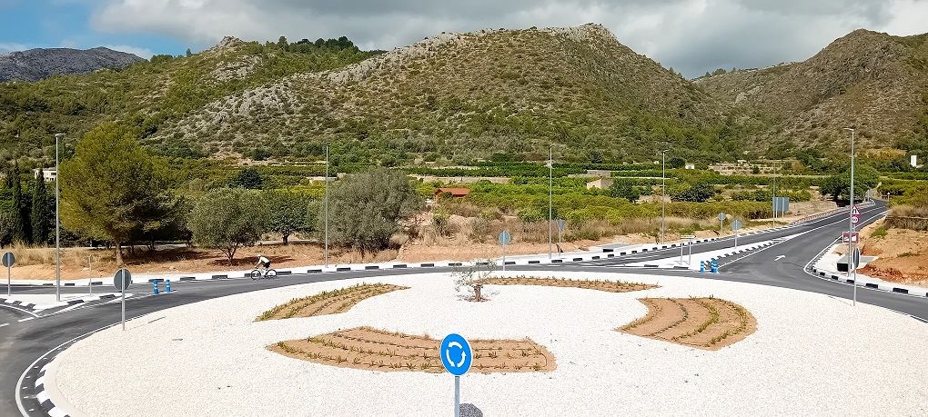 Rotonda de El Ráfol de Almunia