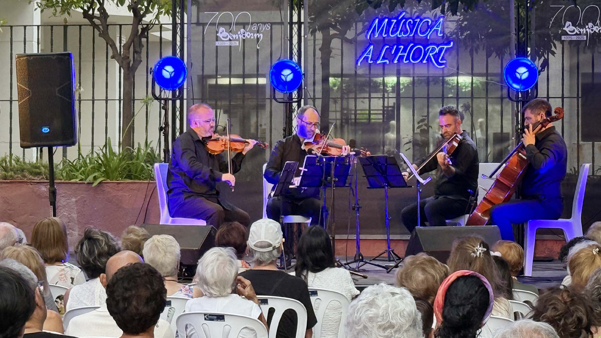 Música a l'Hort en Benidorm