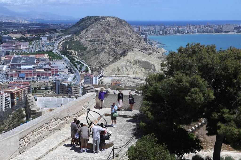 Castillo de Santa Bárbara en Alicante