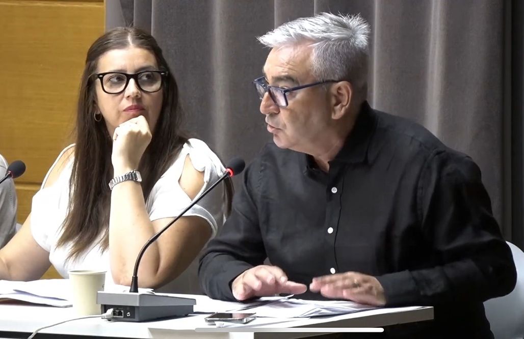 L'edil d'Hisenda, Jose M. Borja i la regidora de Benestar Social i Igualtat, Anna Lanuza