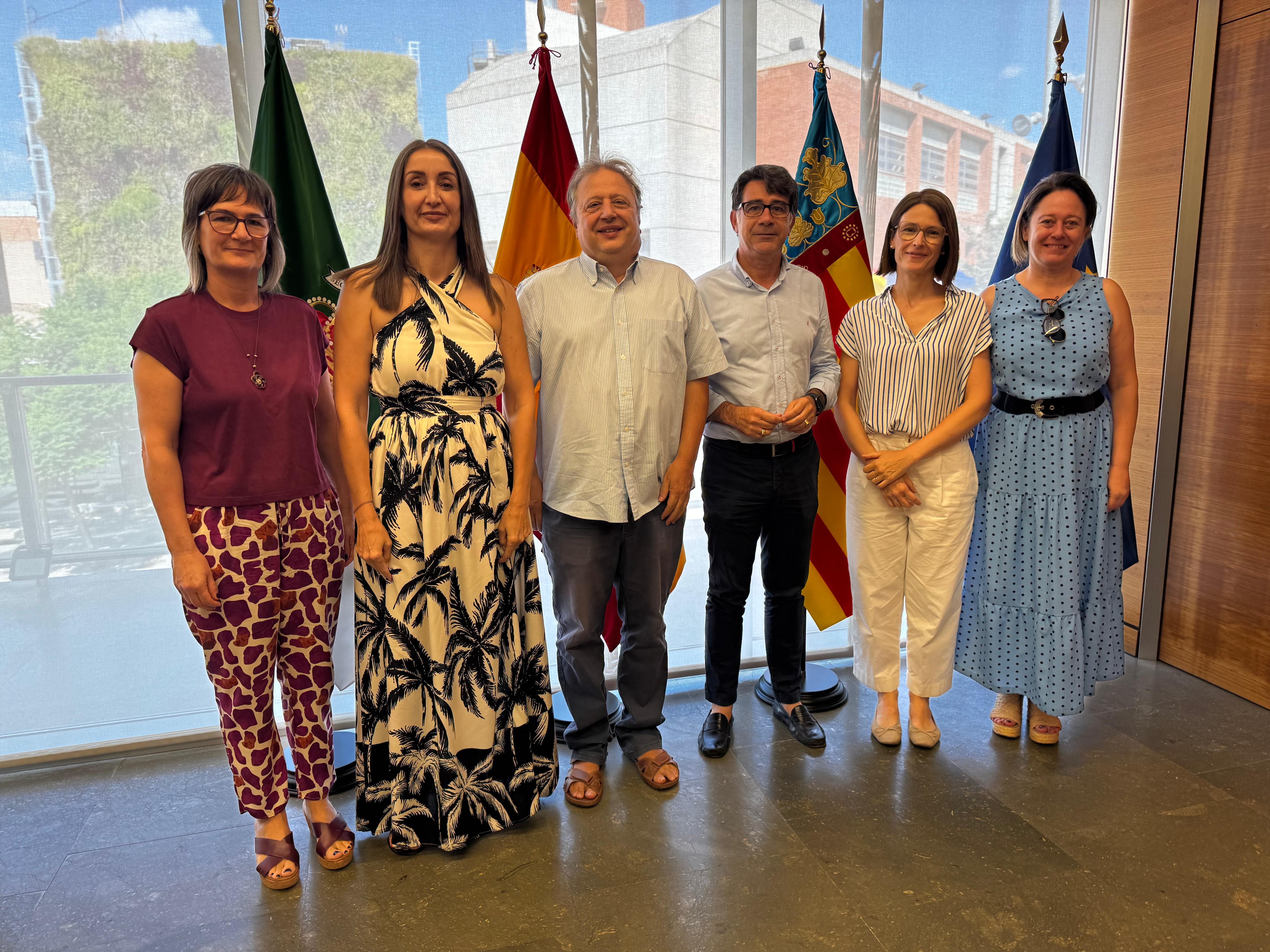 Reunió de l'Ajuntament de Sant Vicent del Raspeig amb Natzaret