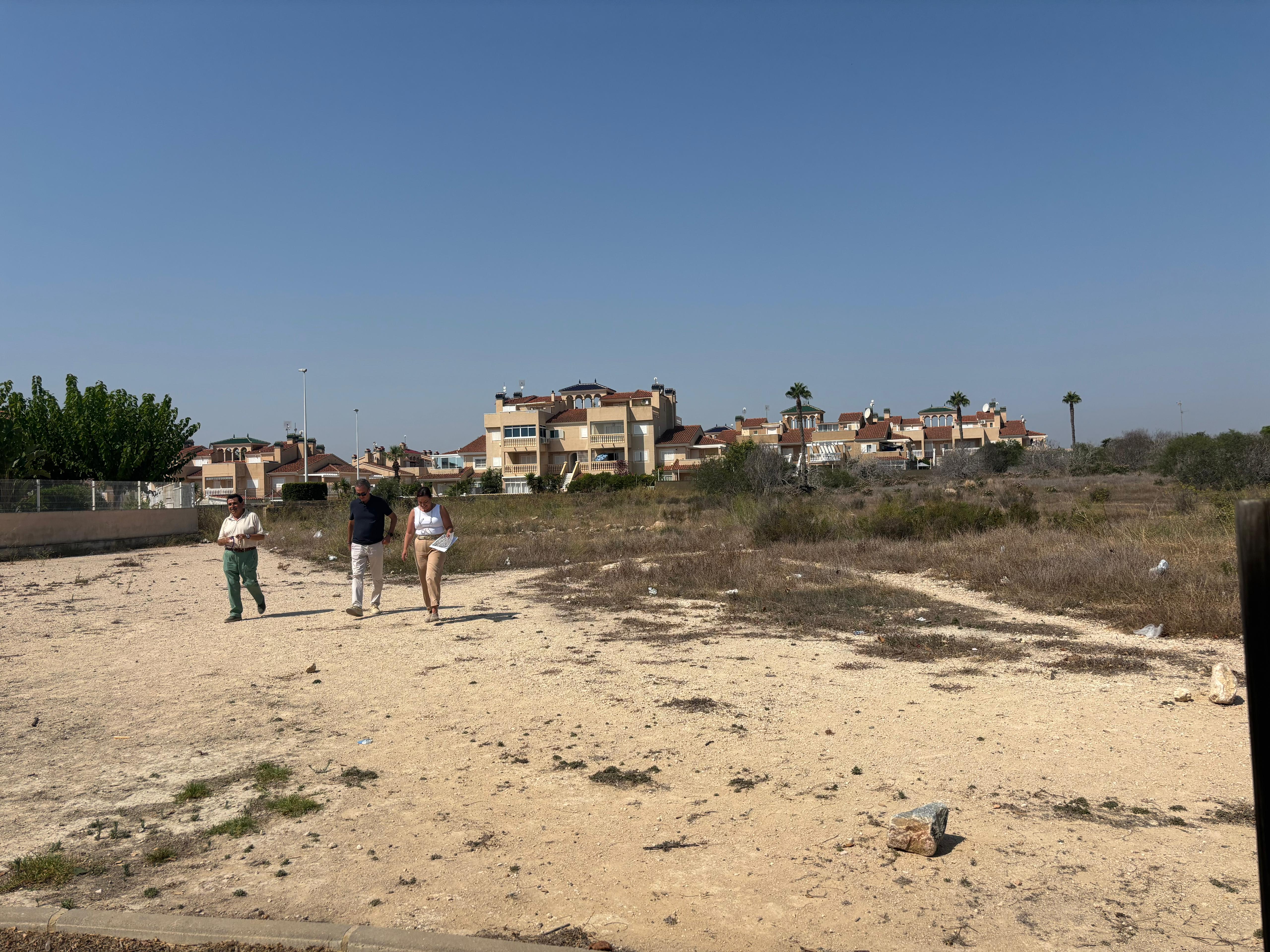 Terreny del nou Centre de Salut Orihuela Costa 2