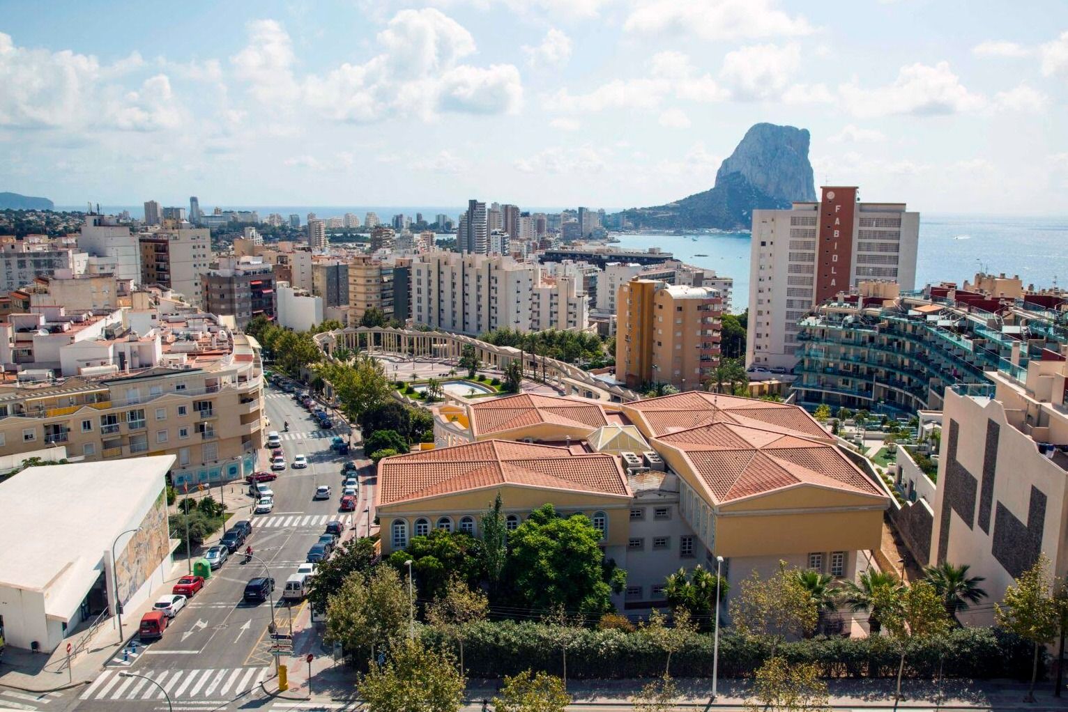 El peñón de Ifach en Calpe