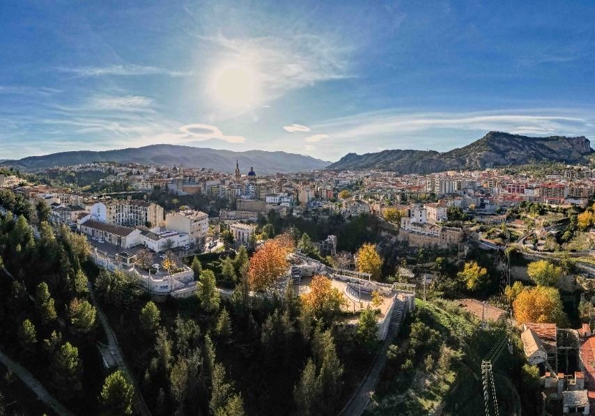 Vista panoràmica de la ciutat d'Alcoi