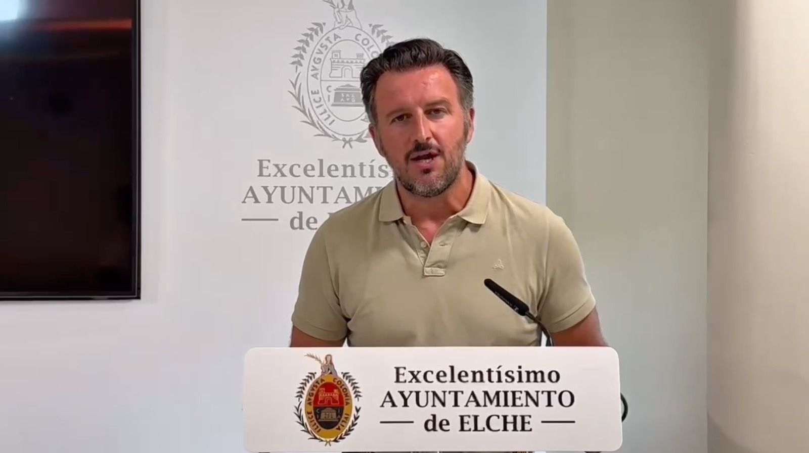 El alcalde de Elche comparece para evaluar la situación del ciberataque al Ayuntamiento