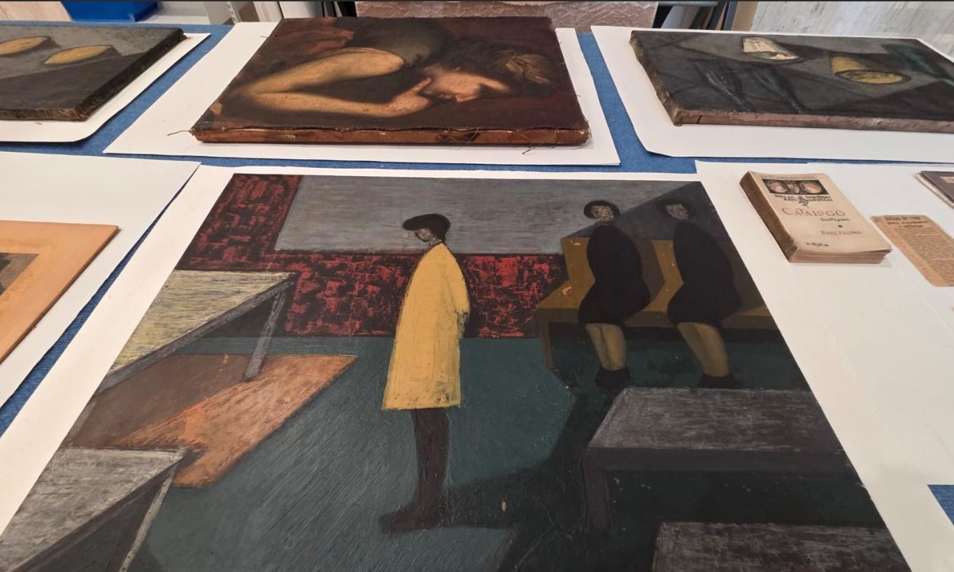 Obras de Juana Francés cedidas al MACA
