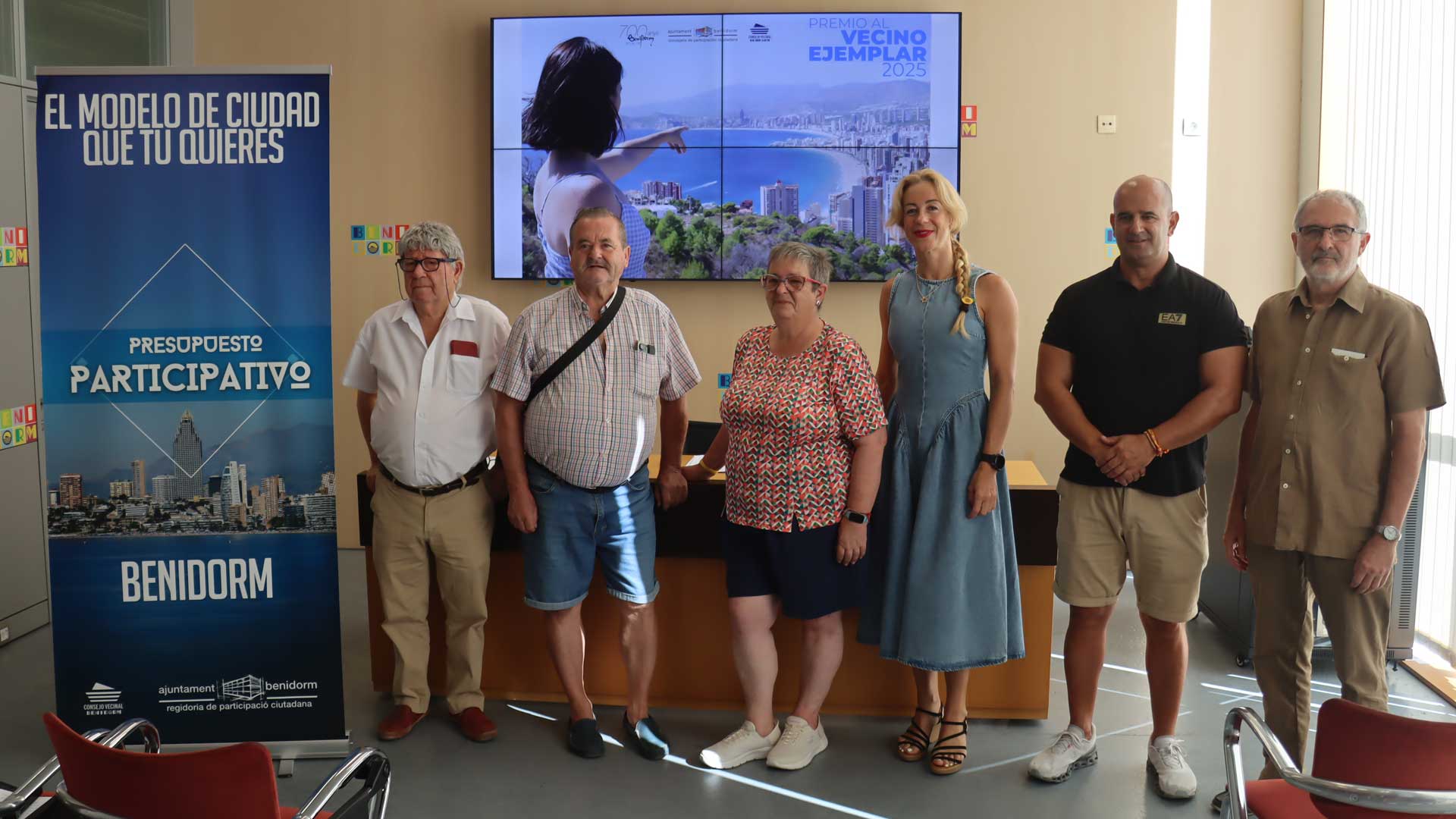 Presentació del procés de Veí Exemplar 2025 a Benidorm