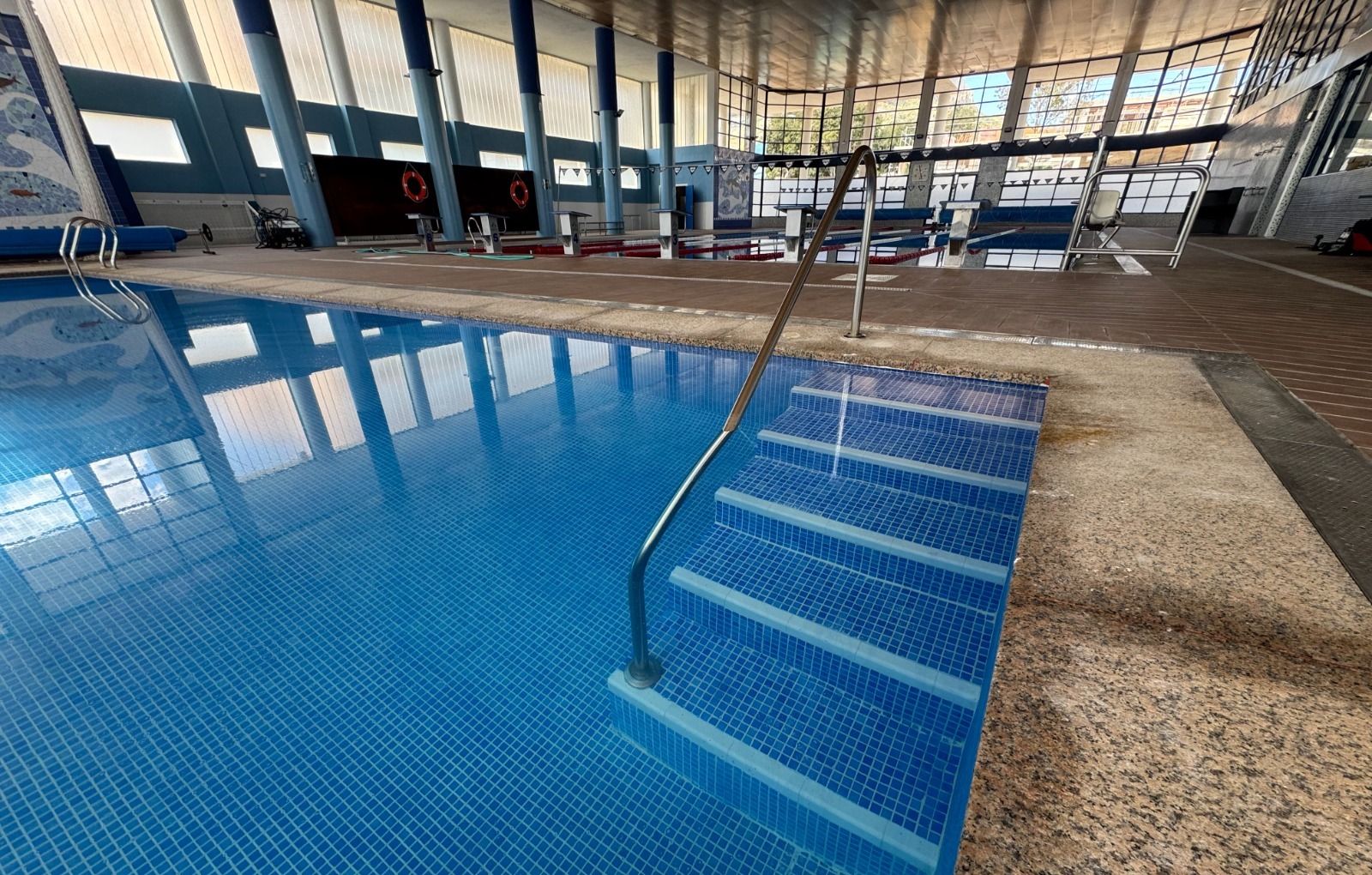 Piscina municipal de Calpe tras la reforma