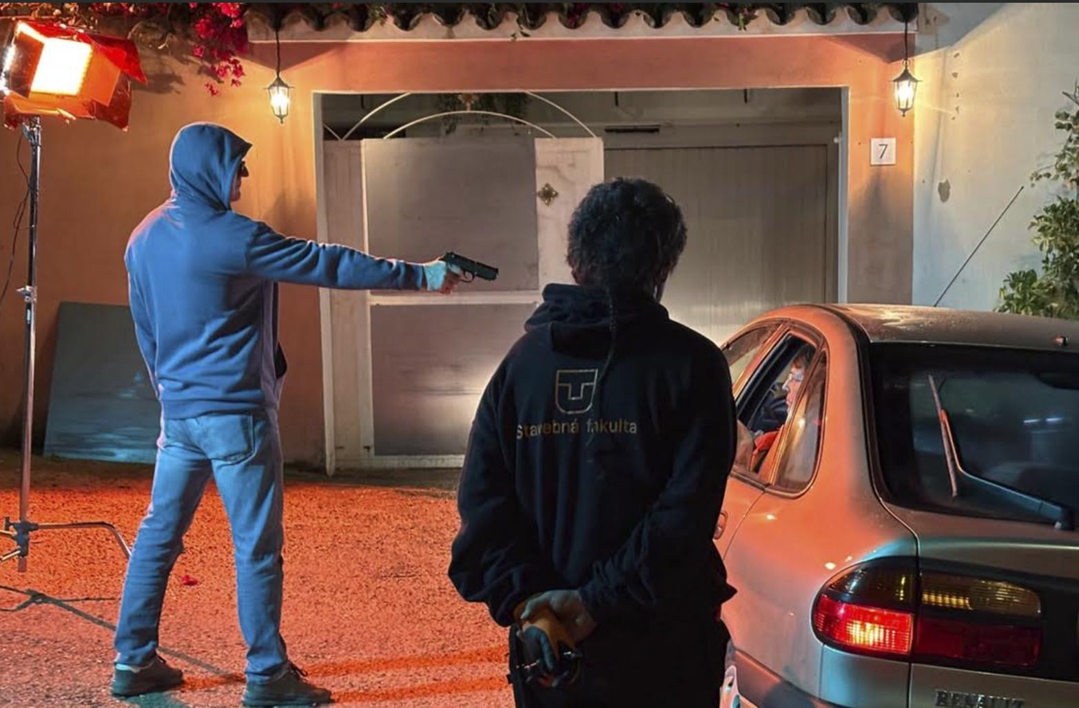 Recreación del asesinato del alcalde de Polop