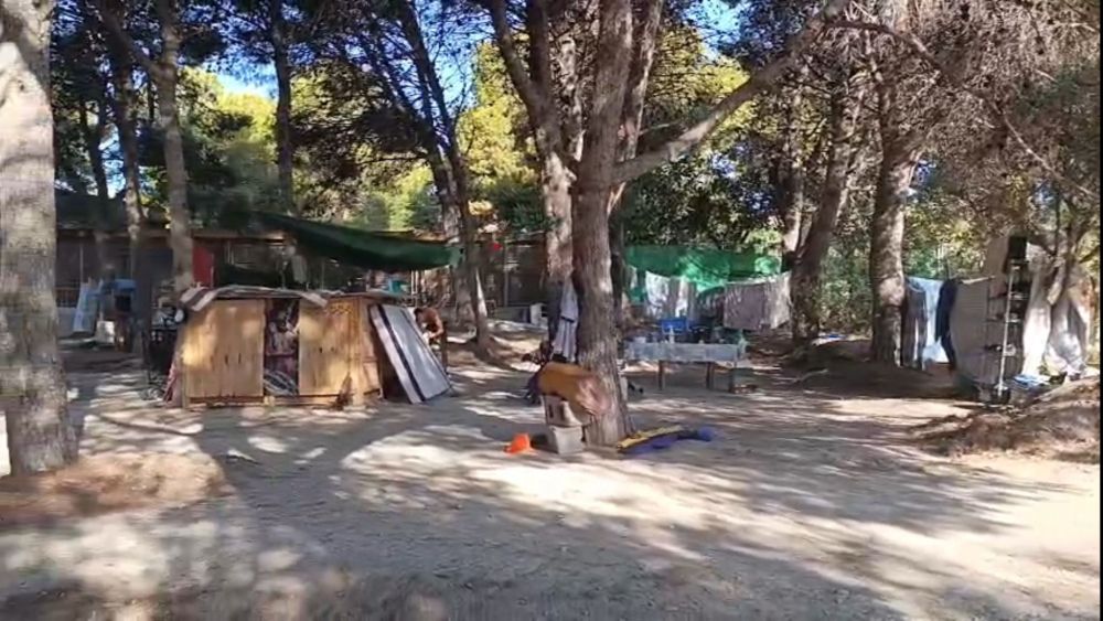 Actuación de la Policía Local en las inmediaciones del barrio de Juan Pablo II