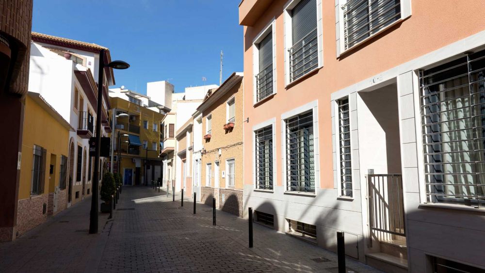 Calle San José en el centro de San Vicente del Raspeig