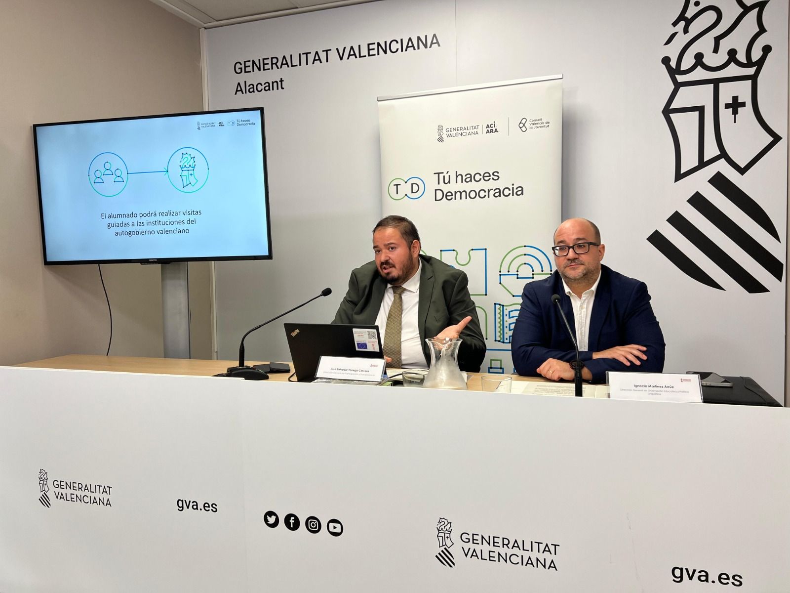 Presentación del programa Tú Haces Democracia