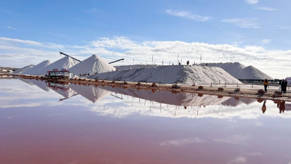 Imagen de las salinas de Torrevieja