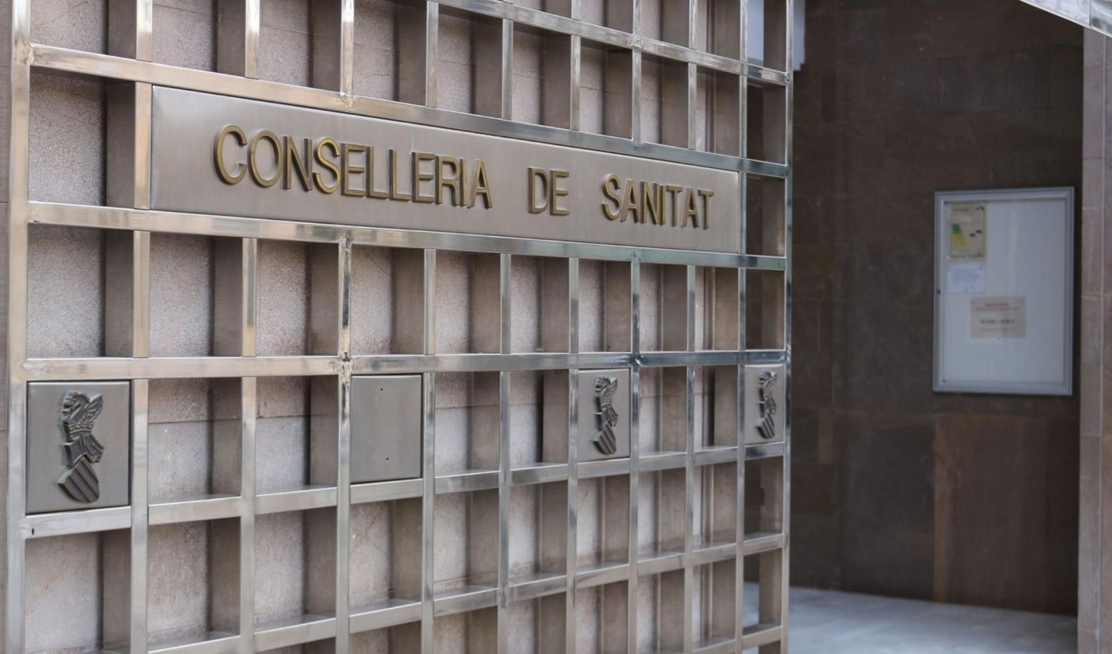 Fachada de la Conselleria de Sanidad