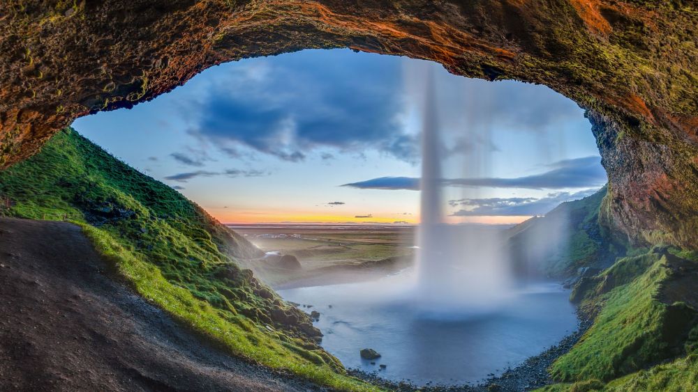 Cascada Seljalandsfoss a Islàndia