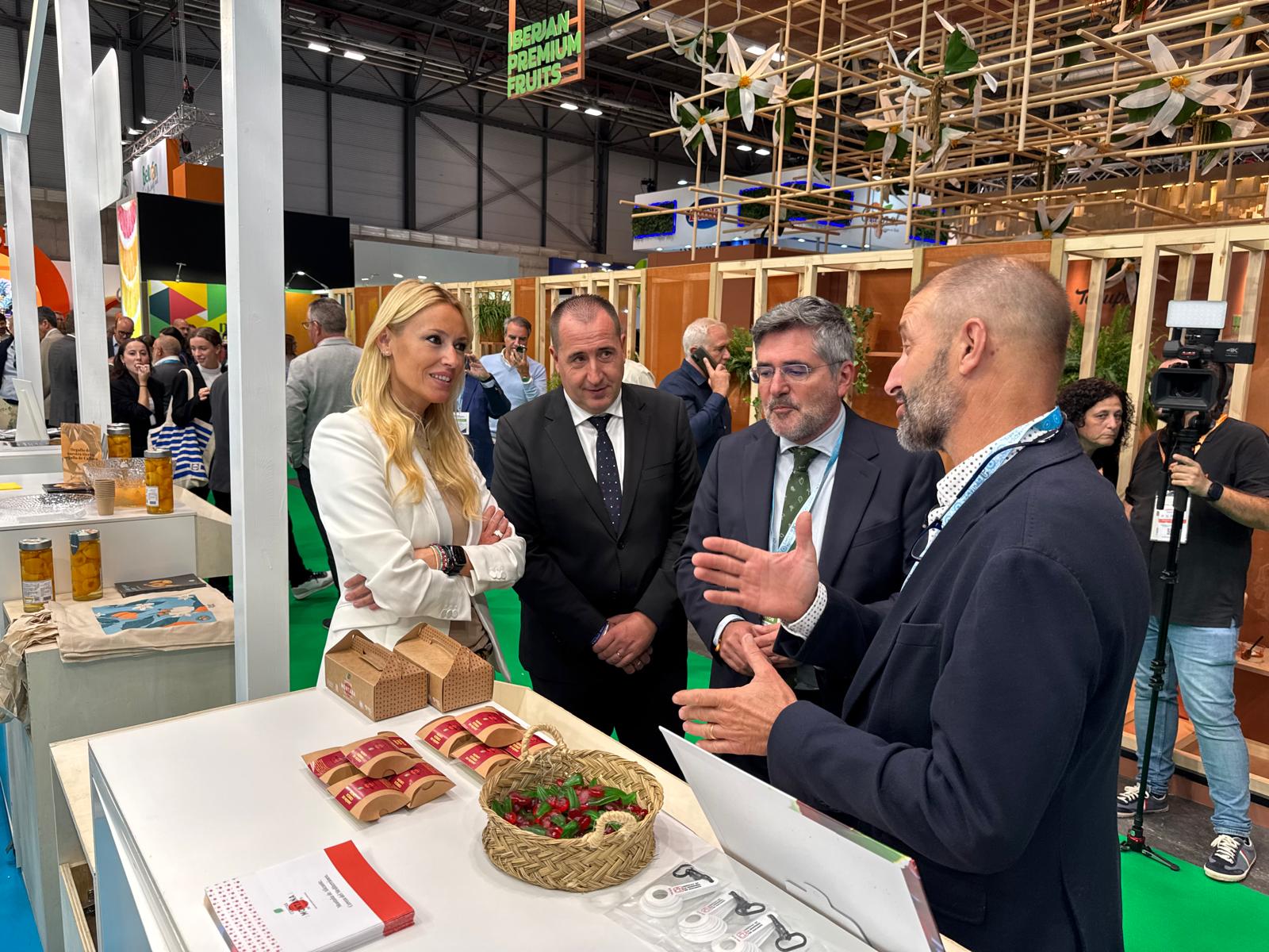 Estand de la Diputació d'Alacant a la fira Fruit Attraction