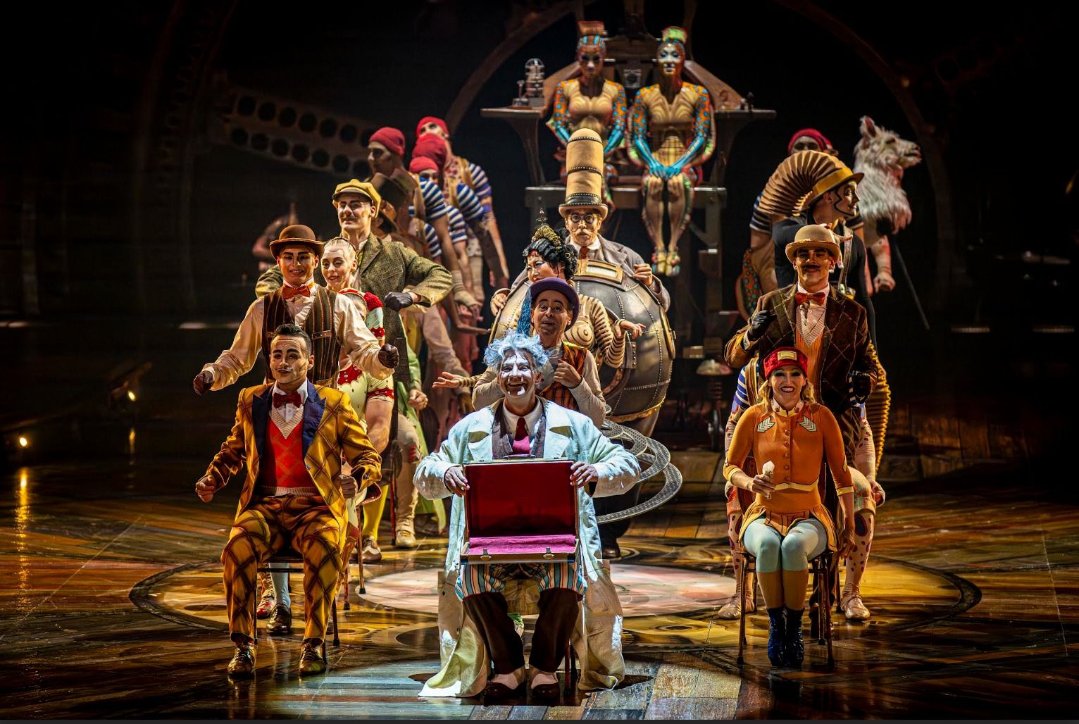 Espectáculo KURIOS del Circo del Sol