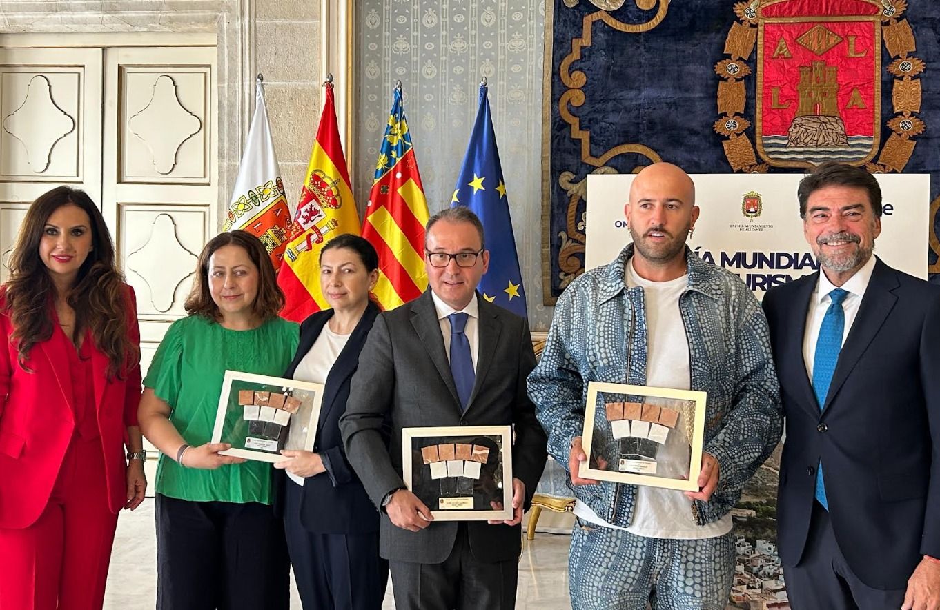 Premiados por el Día del Turismo en Alicante