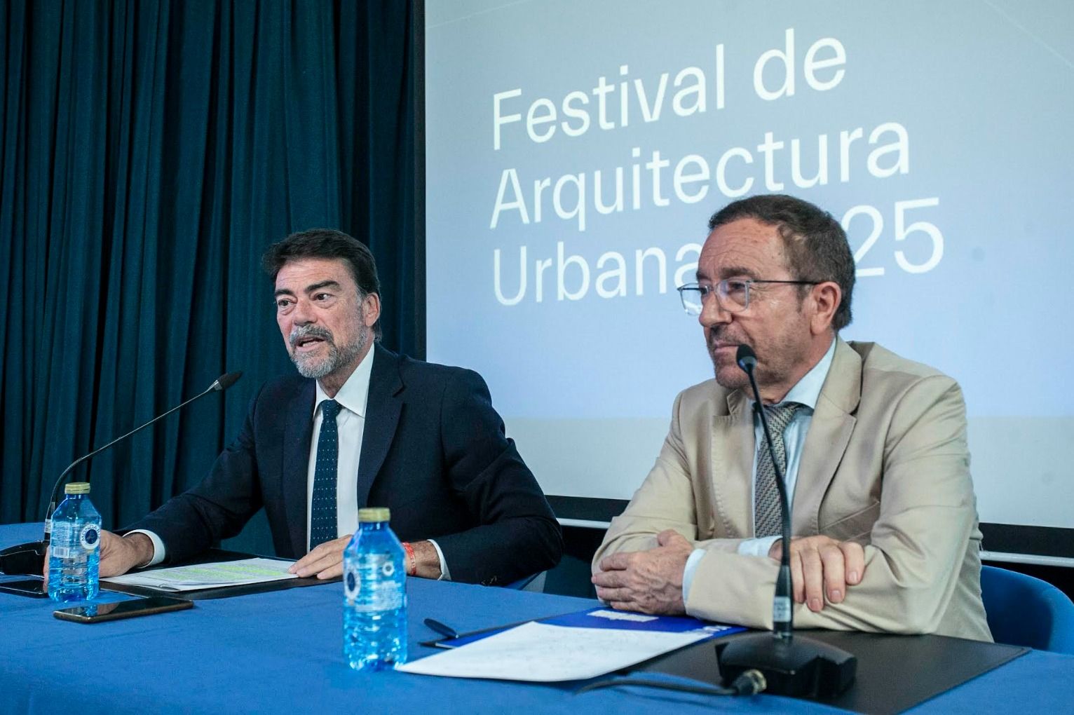 Luis Barcala interviene en la presentación del festival TAC! en Alicante
