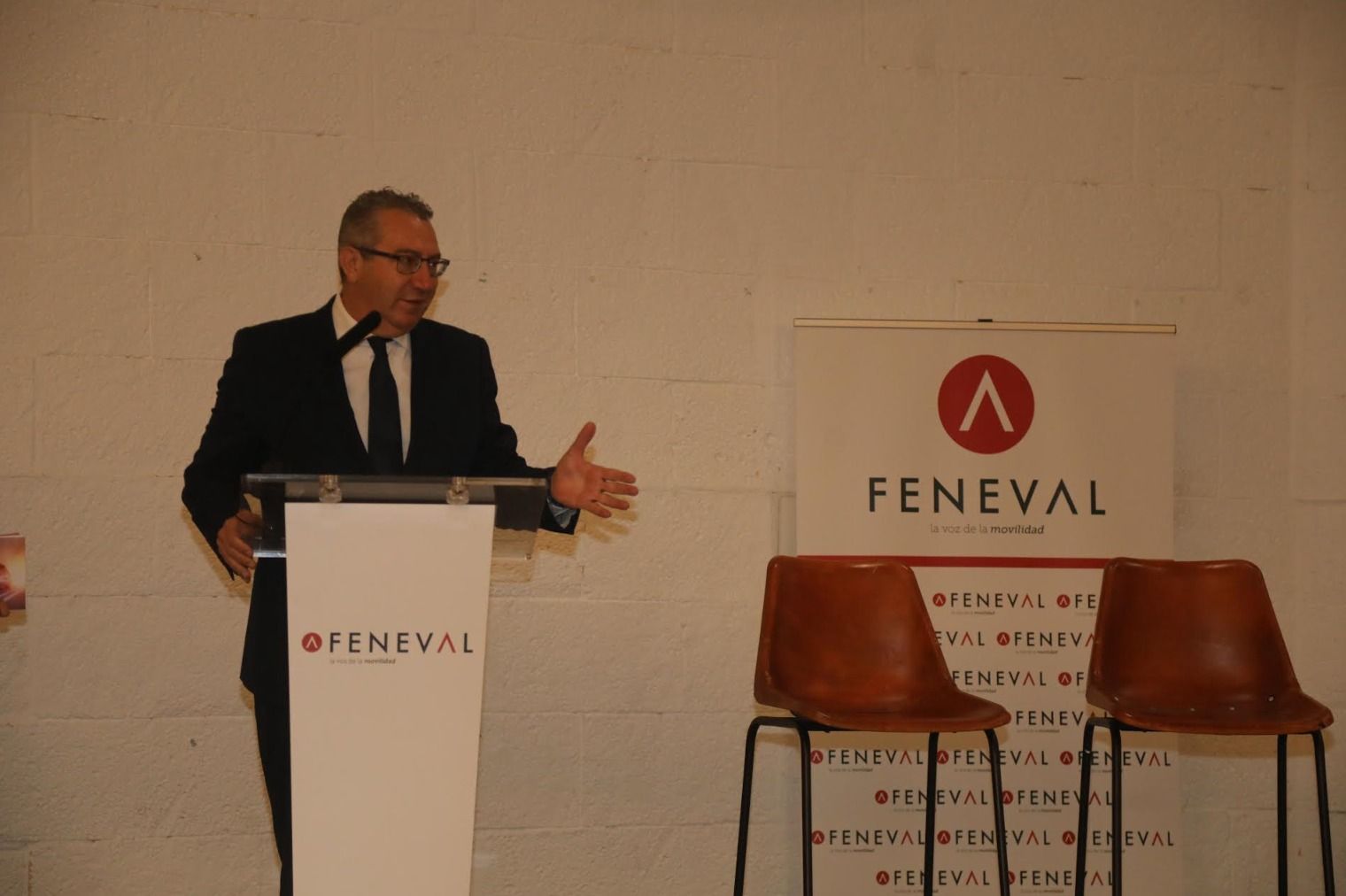 Toni Pérez interviene en la convención de FENEVAL