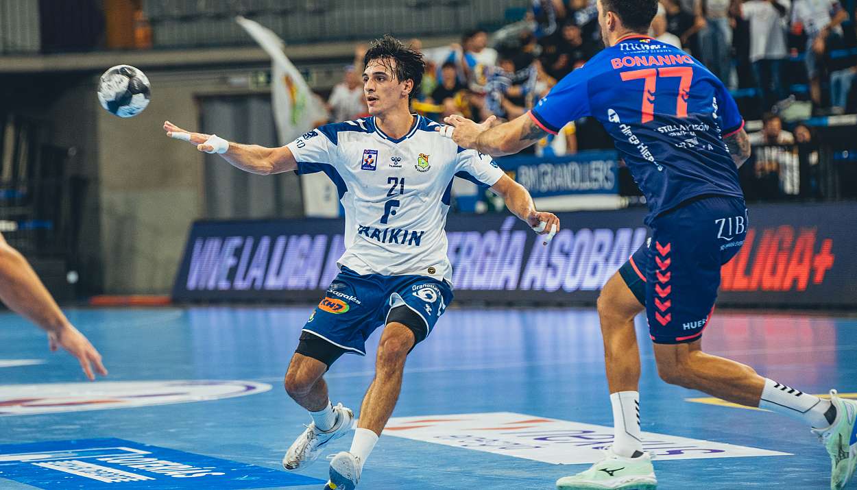 Partit de la lliga Asobal d'handbol (Foto: DGC Fotografia)