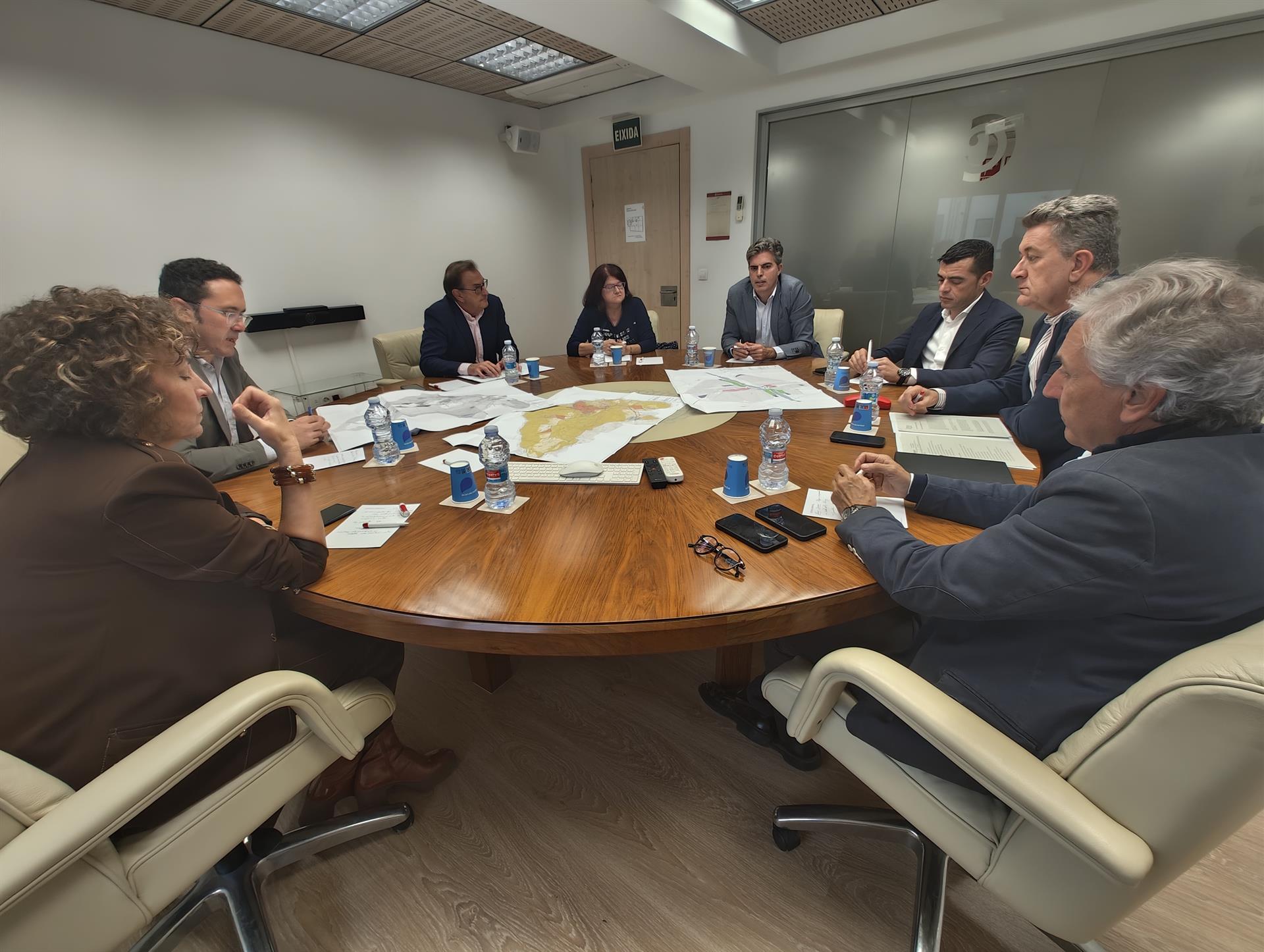 Reunión sobre el nuevo parque industrial de Alcoy