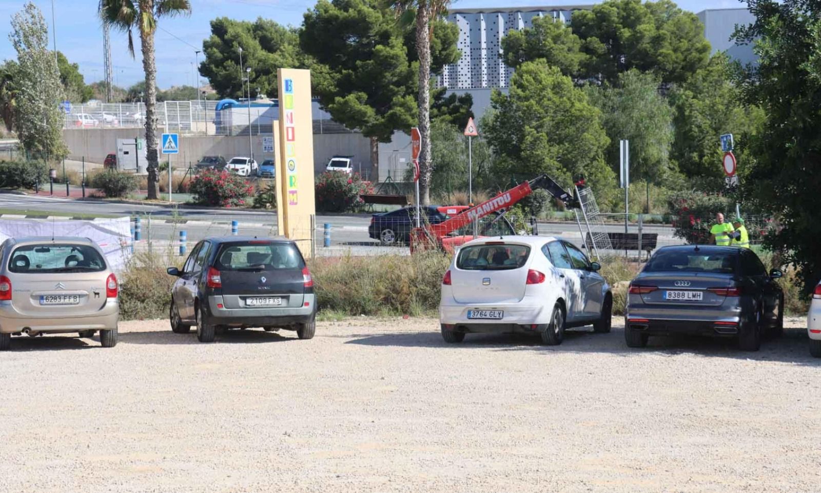 Aparcamiento disuasorio dela avenida Beniardá en Benidorm