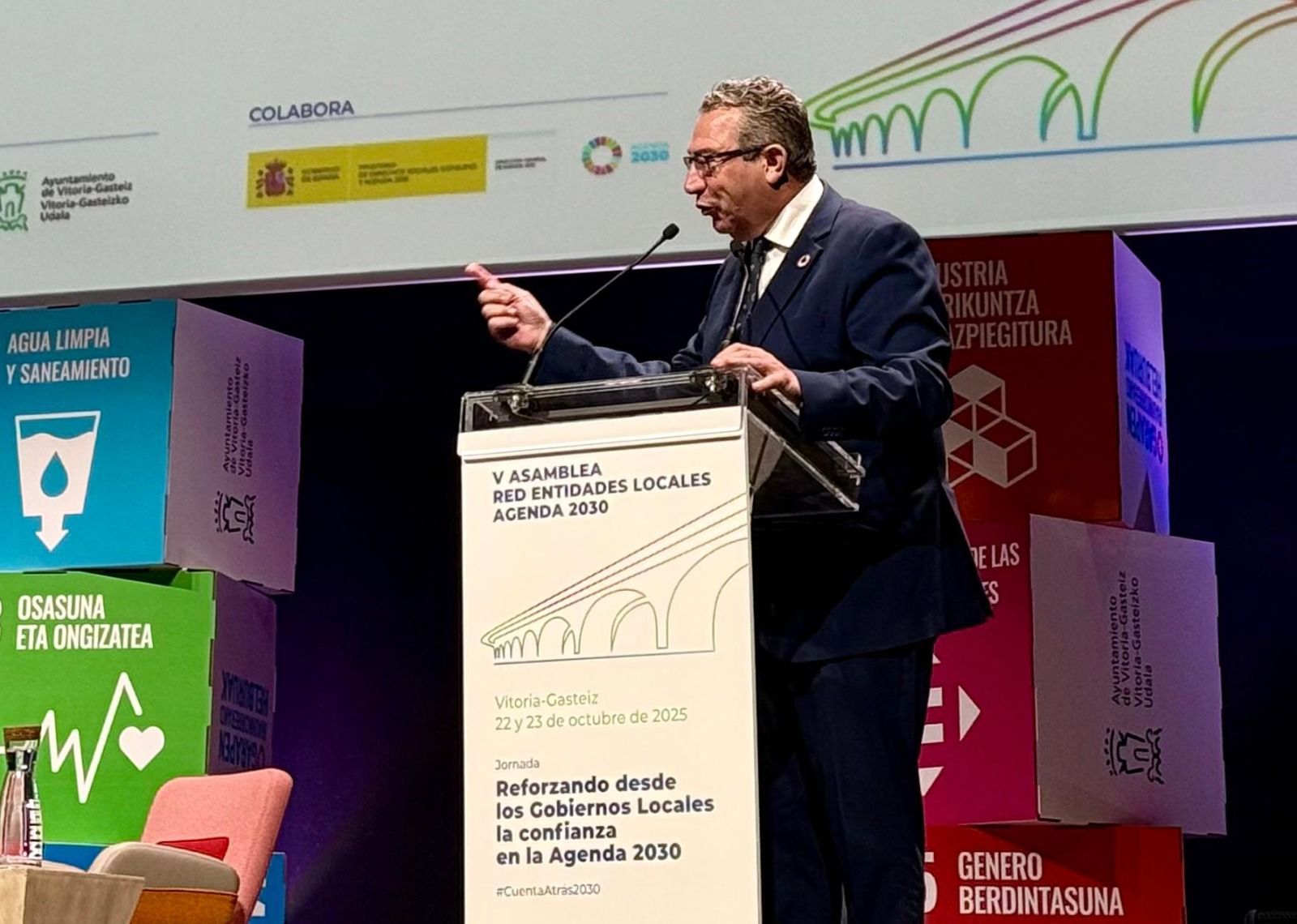 Toni Pérez interviene en la V Asamblea Red Entidades Locales Agenda 2030