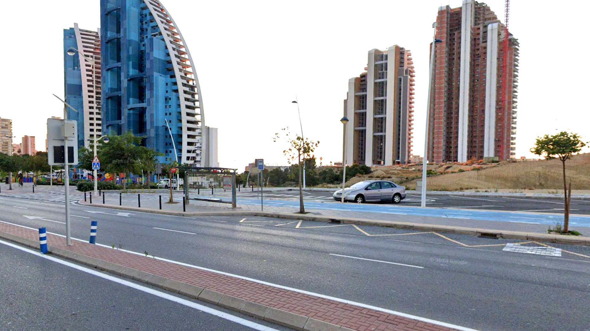 Zona de Poniente de Benidorm