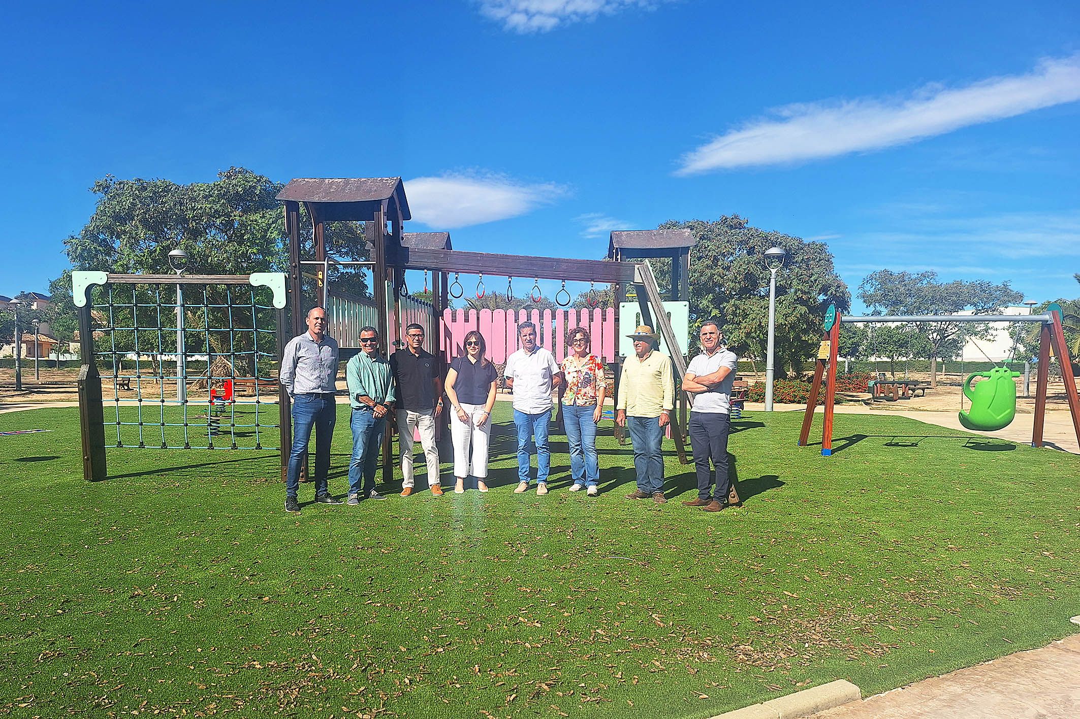 Nuevas zonas verdes en Los Montesinos