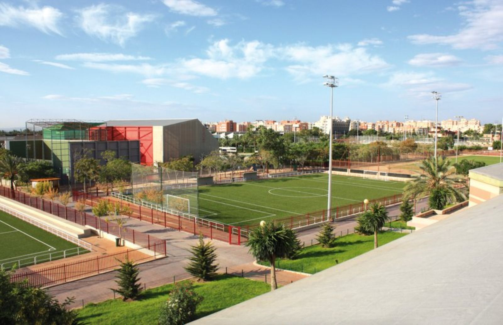 Imagen aérea de la Ciudad Deportiva de Elche