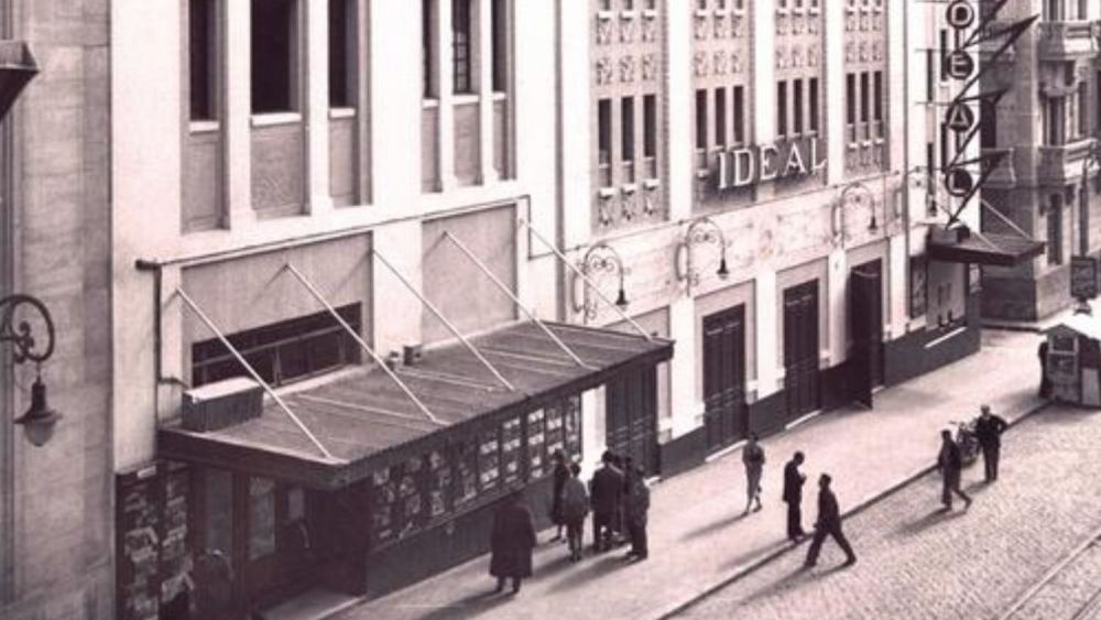 Imagen de archivo del primer año del Cine Ideal en Alicante