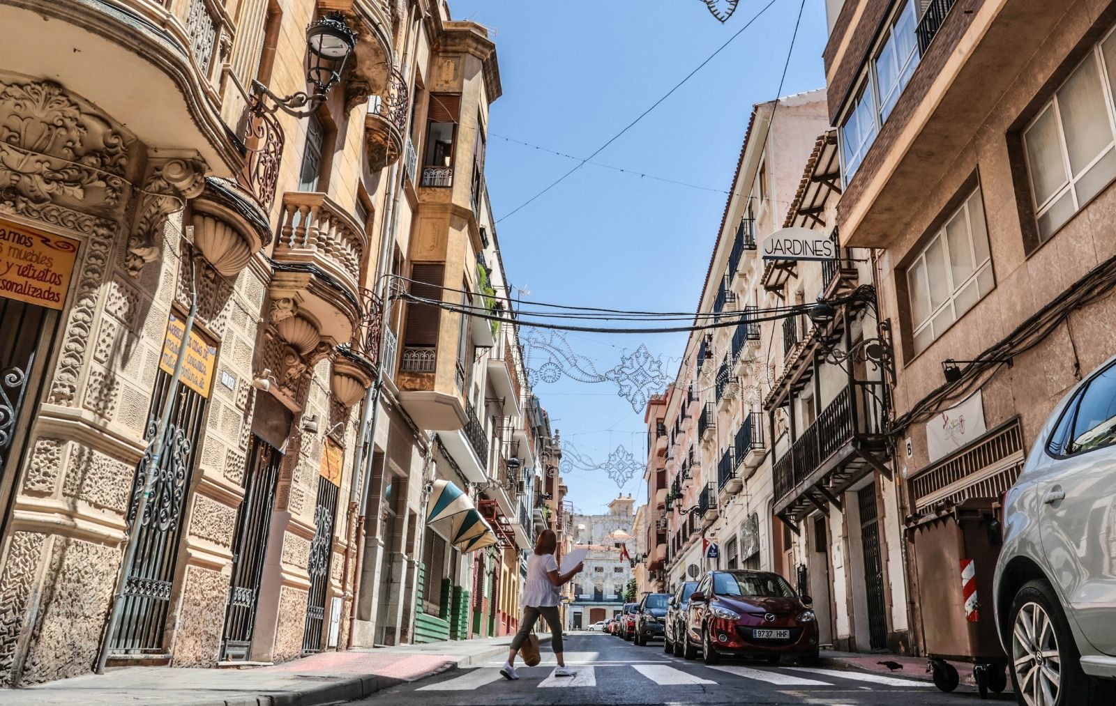 Imatge actual del carrer Nueva d'Elda