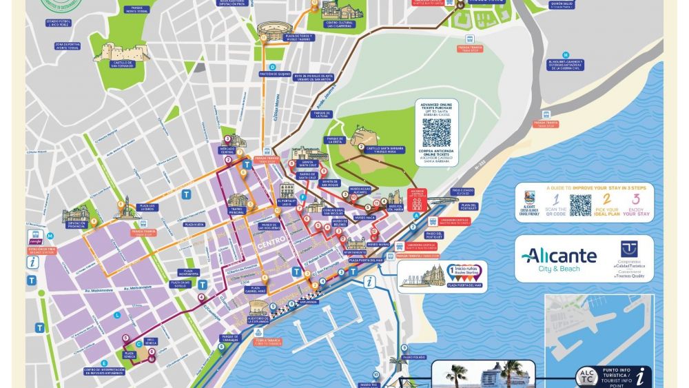 Nou pla turístic d'Alacant per als creueristes Nou pla turístic d'Alacant per als creueristes