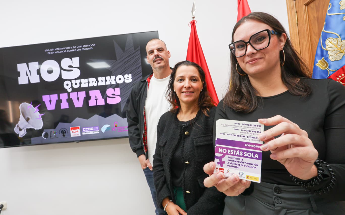 Presentació del 25N a Elda