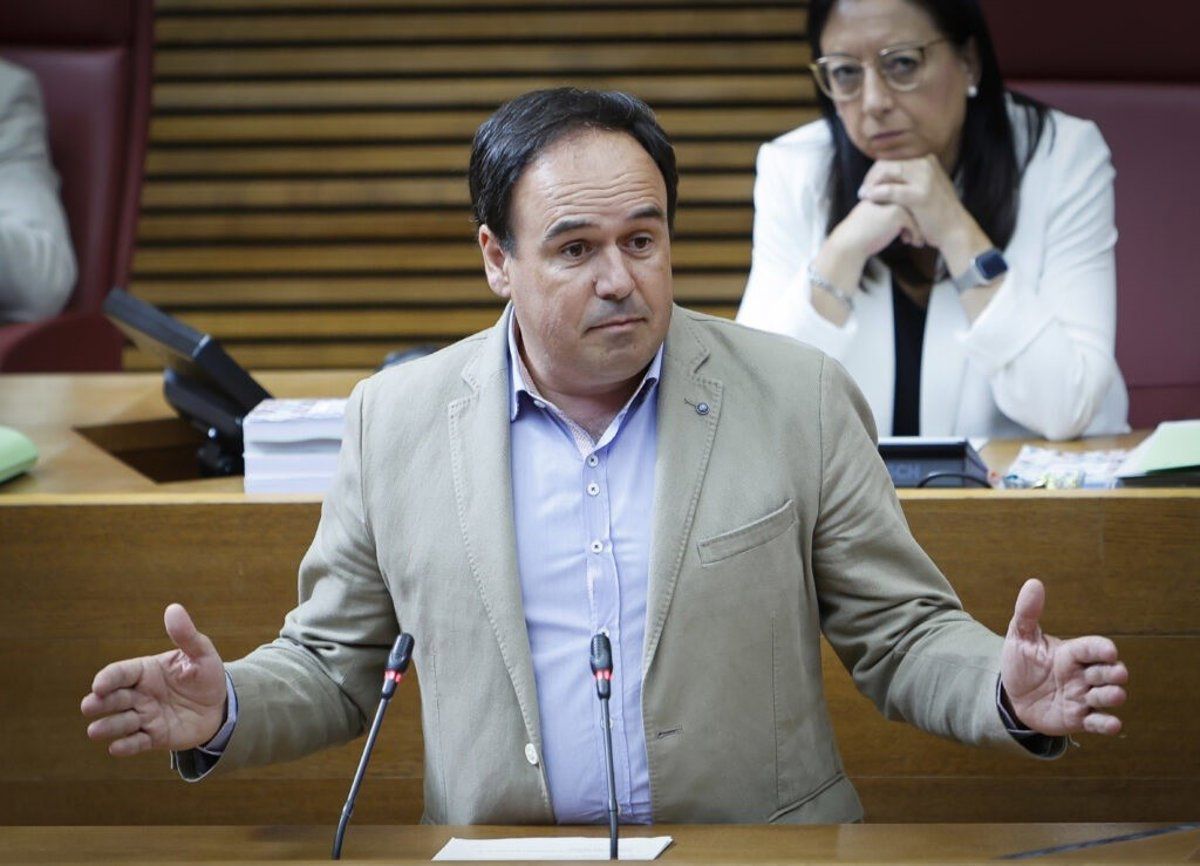 Juanfan Pérez Llorca en Les Corts (Foto: José Cuéllar) Juanfan Pérez Llorca en Les Corts (Foto: José Cuéllar)