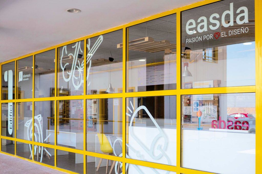 Entrada a l'escola EASDA a Alacant