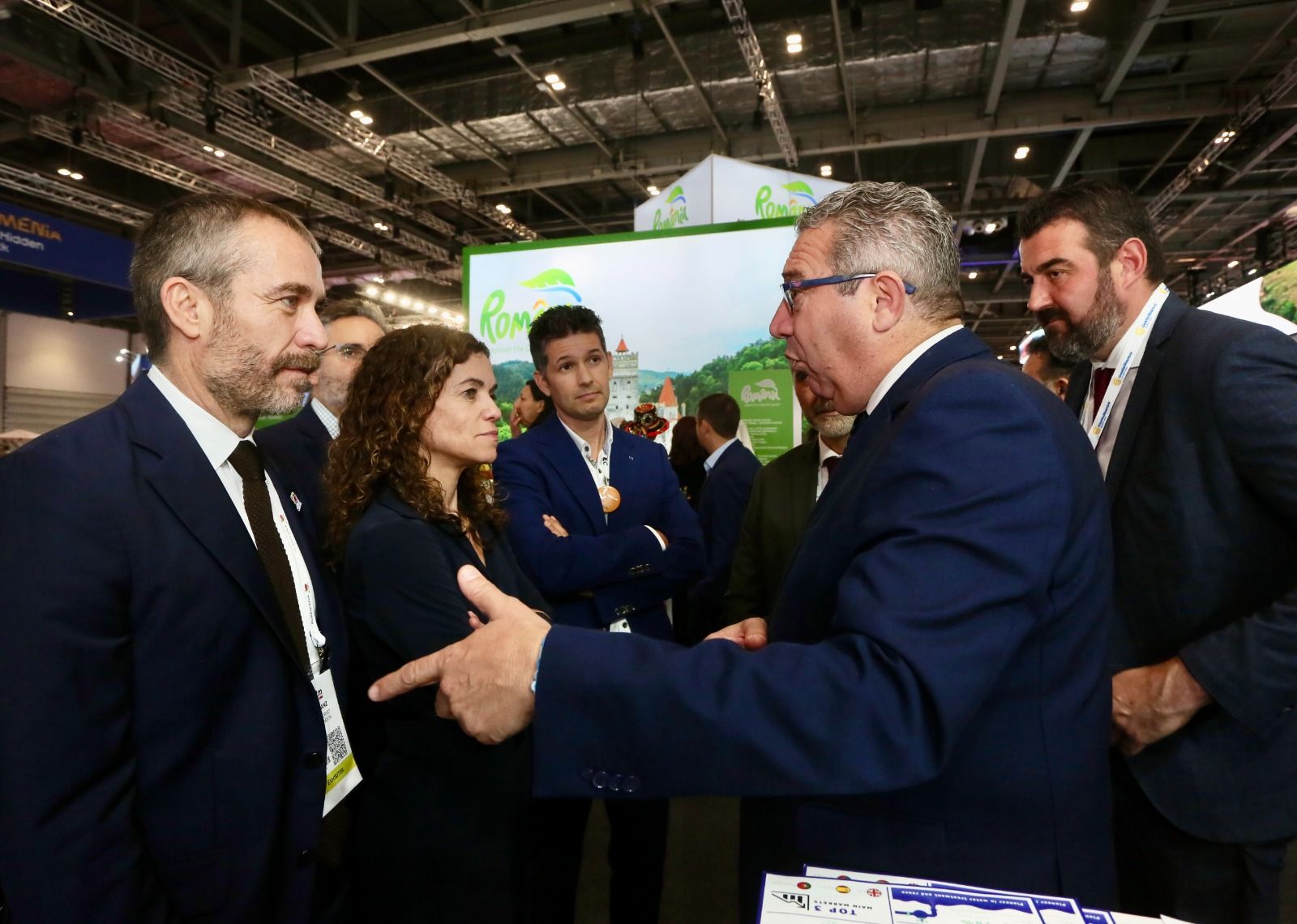 Toni Pérez y José Mancebo en la feria World Travel Market