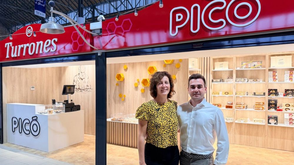Nova botiga de la firma Torrons Picó en el Mercat Central d'Alacant Nova botiga de la firma Torrons Picó en el Mercat Central d'Alacant