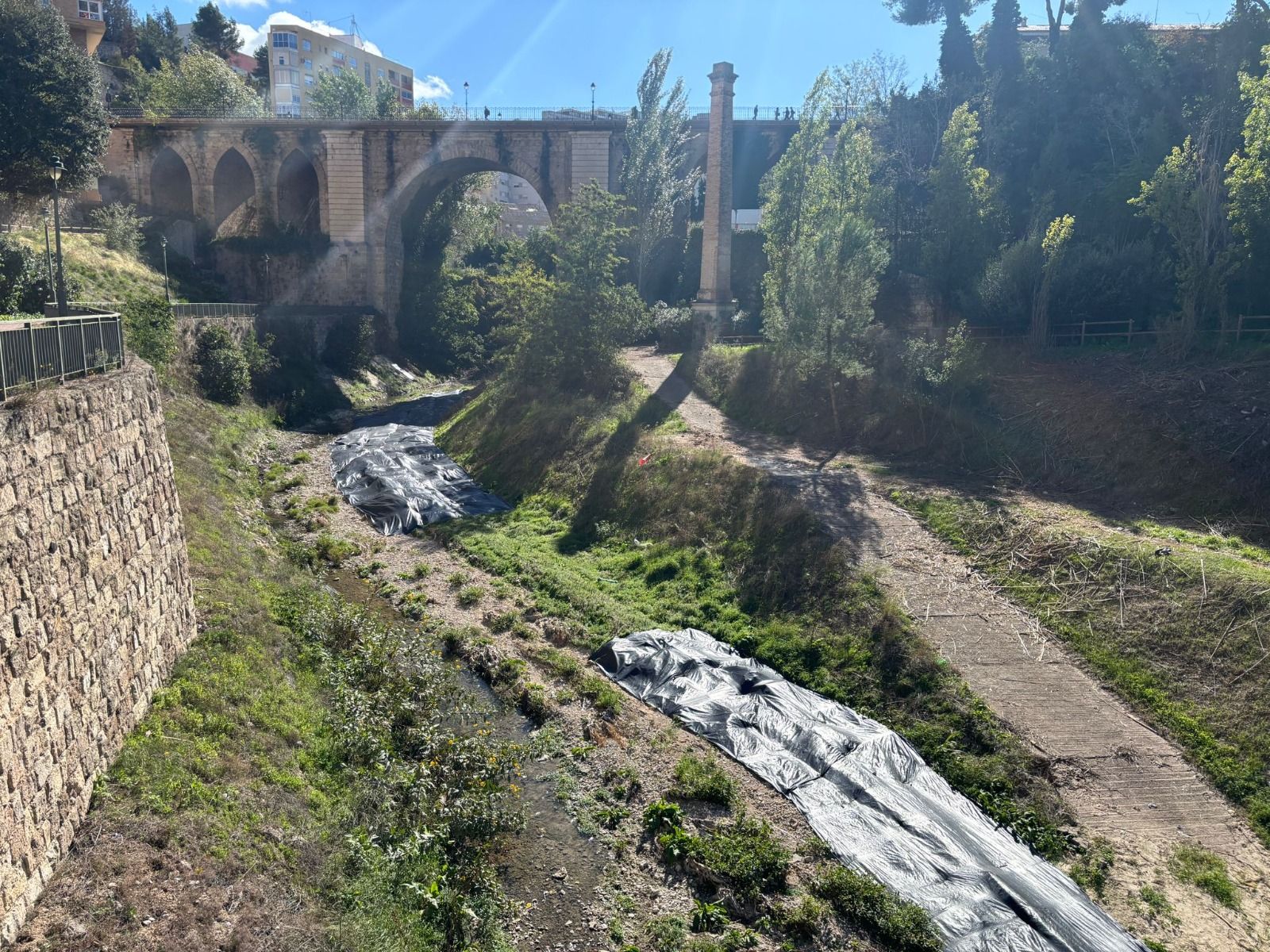 Entorno del rio Riquer en Alcoy Entorno del rio Riquer en Alcoy