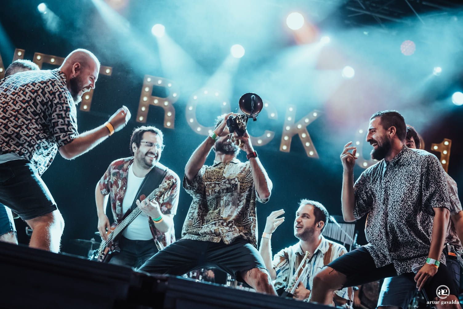 Un concierto de La Fúmiga (Foto: Artur Gavalda) Un concierto de La Fúmiga (Foto: Artur Gavalda)